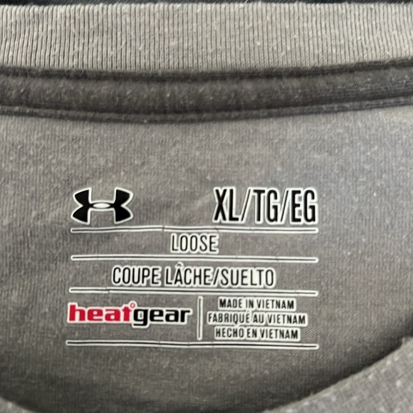 Under Armour Gray Short Sleeve Tee - Picture 3 of 3